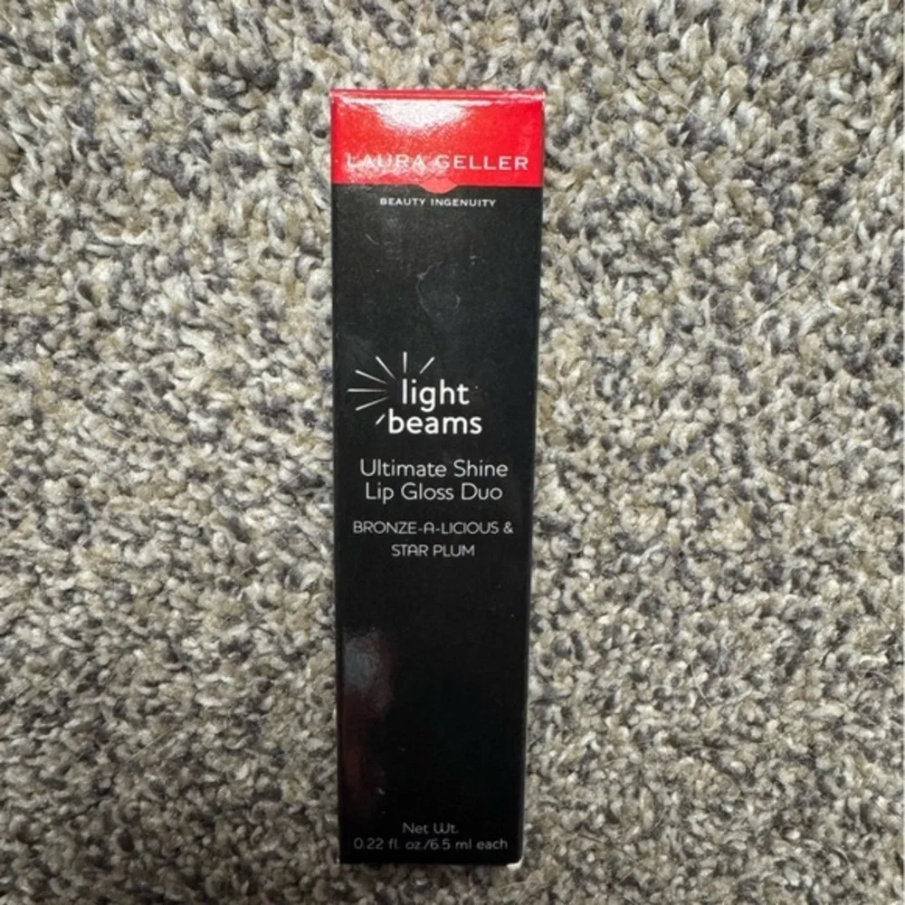 Laura Geller Light Beams Lip Gloss - Bronze-a-licious & Star Plum